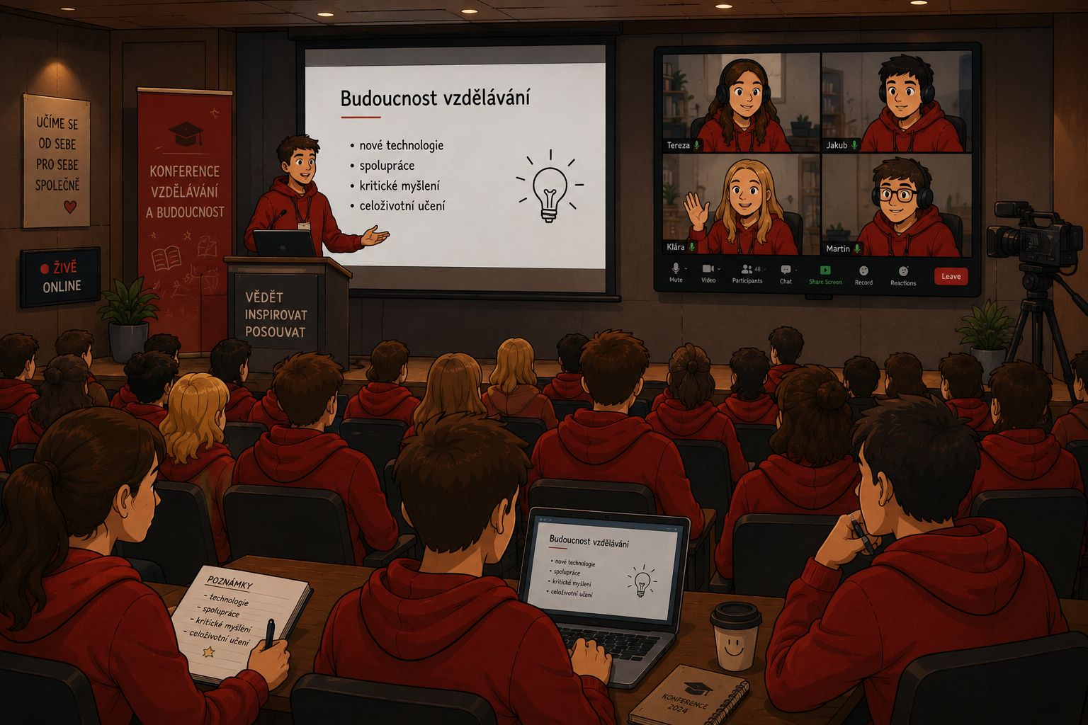 Demo konference (Pouze akce s online přenosem)